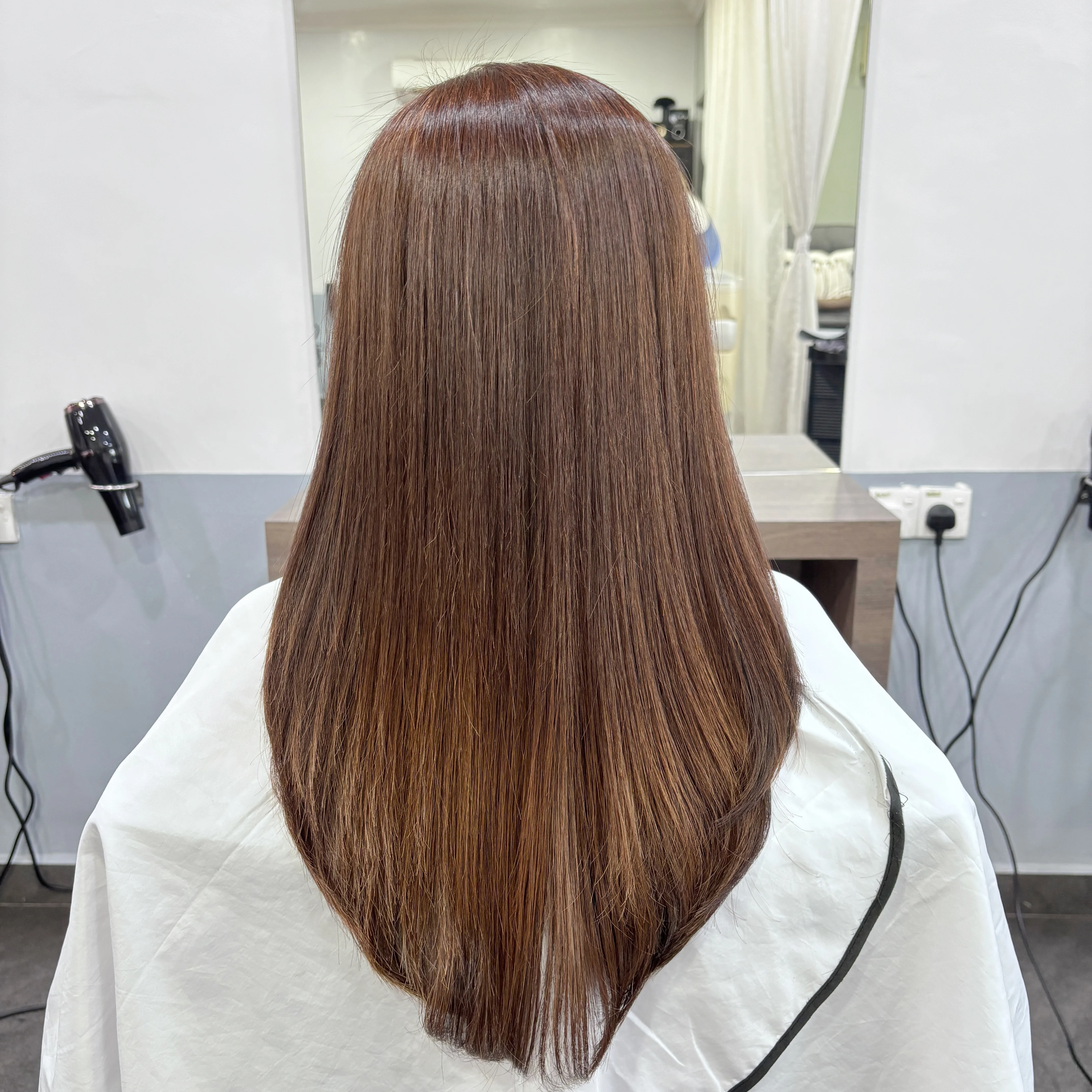 Anti Frizzy Treatment(After)